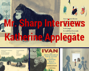 Check out Mr. Sharp's interview by clicking on the image above.